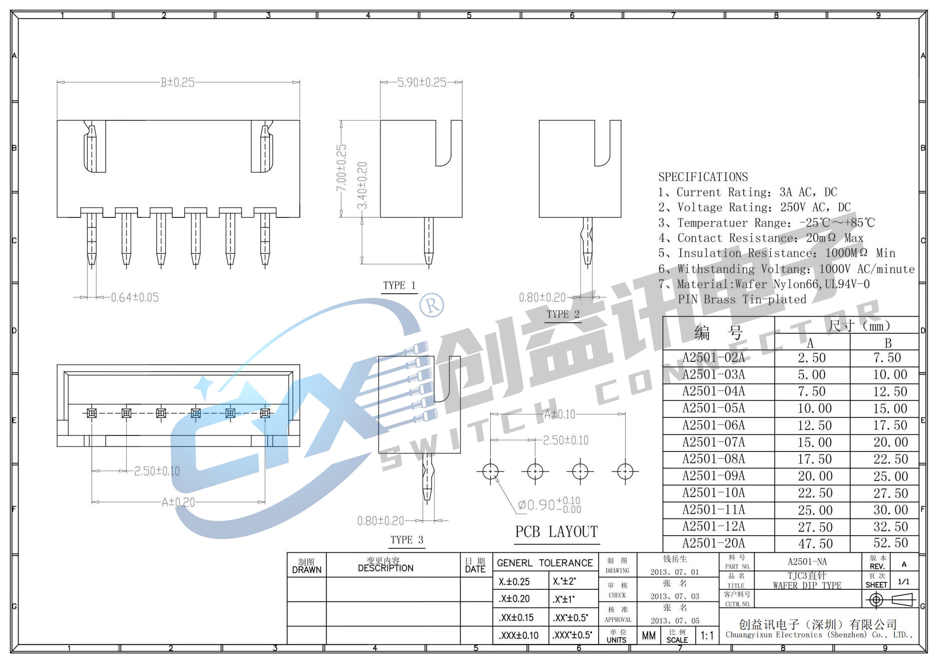XH2.54连接器(图14) XH2.54连接器(图14)