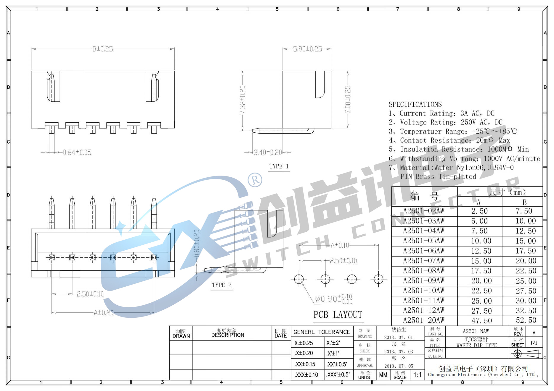 XH2.54连接器(图15) XH2.54连接器(图15)